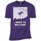 T-Shirts Purple Rush/ / X-Small Be Leaf Men's Premium T-Shirt