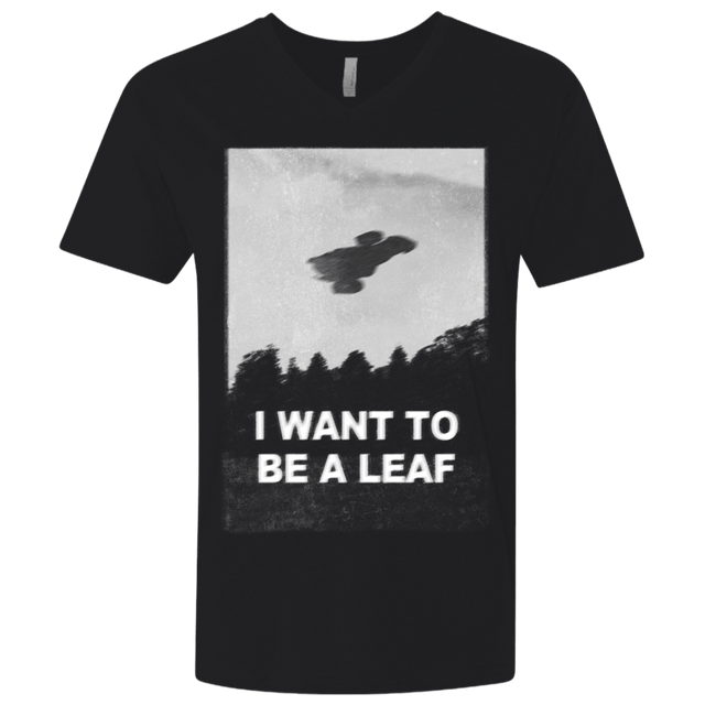 T-Shirts Black / X-Small Be Leaf Men's Premium V-Neck
