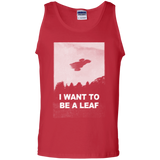 T-Shirts Red / S Be Leaf Men's Tank Top