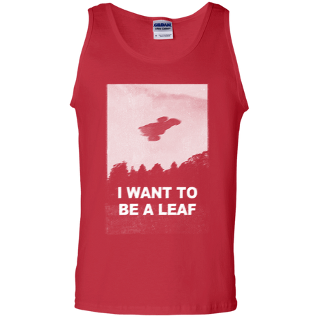 T-Shirts Red / S Be Leaf Men's Tank Top