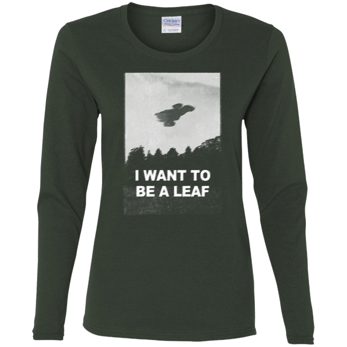 T-Shirts Forest / S Be Leaf Women's Long Sleeve T-Shirt