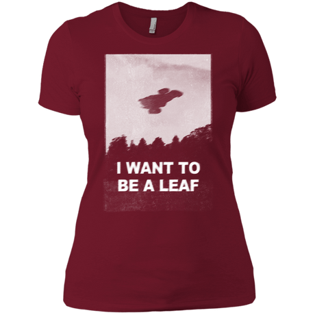 T-Shirts Scarlet / X-Small Be Leaf Women's Premium T-Shirt