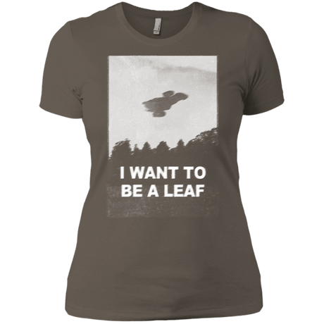 T-Shirts Warm Grey / X-Small Be Leaf Women's Premium T-Shirt