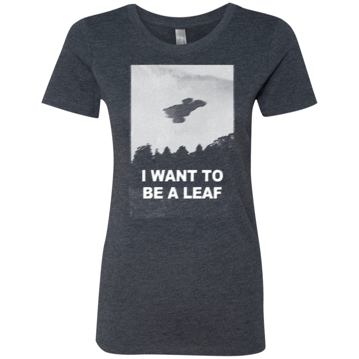 T-Shirts Vintage Navy / S Be Leaf Women's Triblend T-Shirt