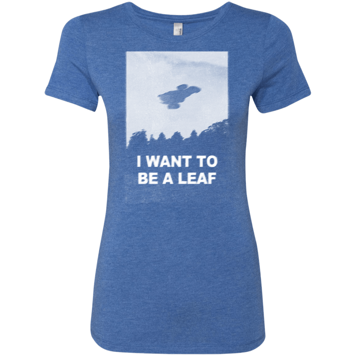 T-Shirts Vintage Royal / S Be Leaf Women's Triblend T-Shirt