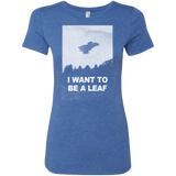 T-Shirts Vintage Royal / S Be Leaf Women's Triblend T-Shirt