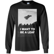 T-Shirts Black / YS Be Leaf Youth Long Sleeve T-Shirt