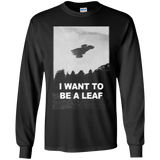 T-Shirts Black / YS Be Leaf Youth Long Sleeve T-Shirt