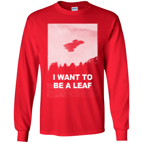 T-Shirts Red / YS Be Leaf Youth Long Sleeve T-Shirt