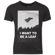T-Shirts Vintage Black / YXS Be Leaf Youth Triblend T-Shirt