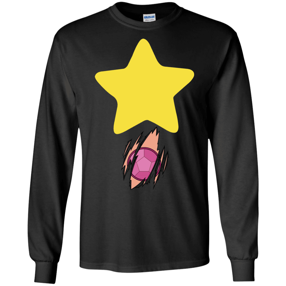 T-Shirts Black / S Be like Steven Men's Long Sleeve T-Shirt