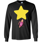 T-Shirts Black / S Be like Steven Men's Long Sleeve T-Shirt