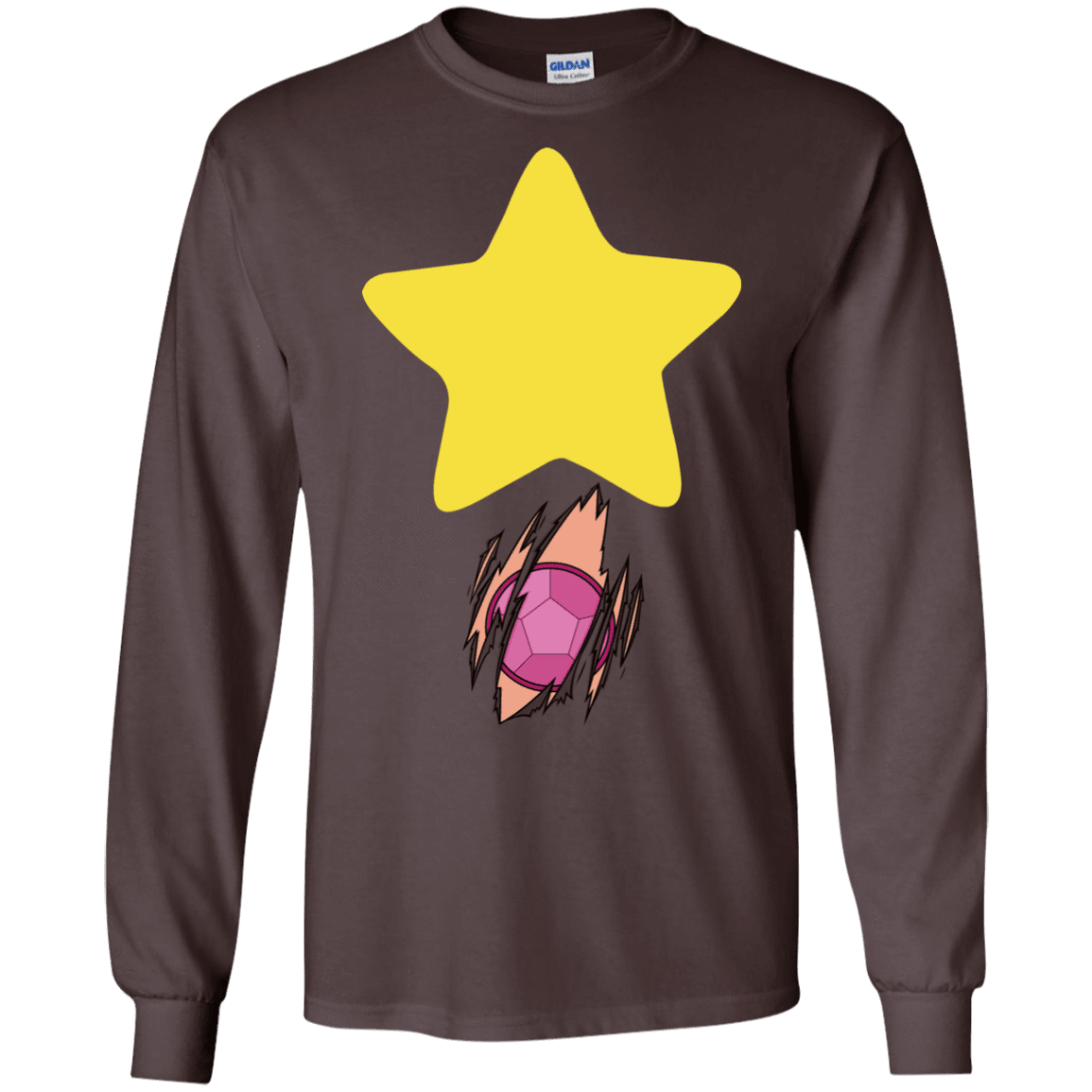 T-Shirts Dark Chocolate / S Be like Steven Men's Long Sleeve T-Shirt