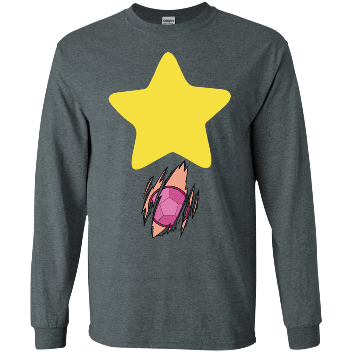 T-Shirts Dark Heather / S Be like Steven Men's Long Sleeve T-Shirt