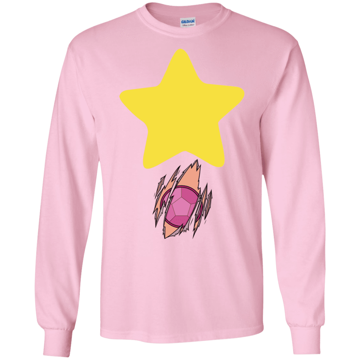 T-Shirts Light Pink / S Be like Steven Men's Long Sleeve T-Shirt