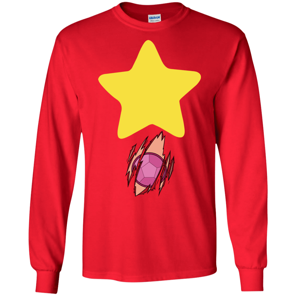 T-Shirts Red / S Be like Steven Men's Long Sleeve T-Shirt