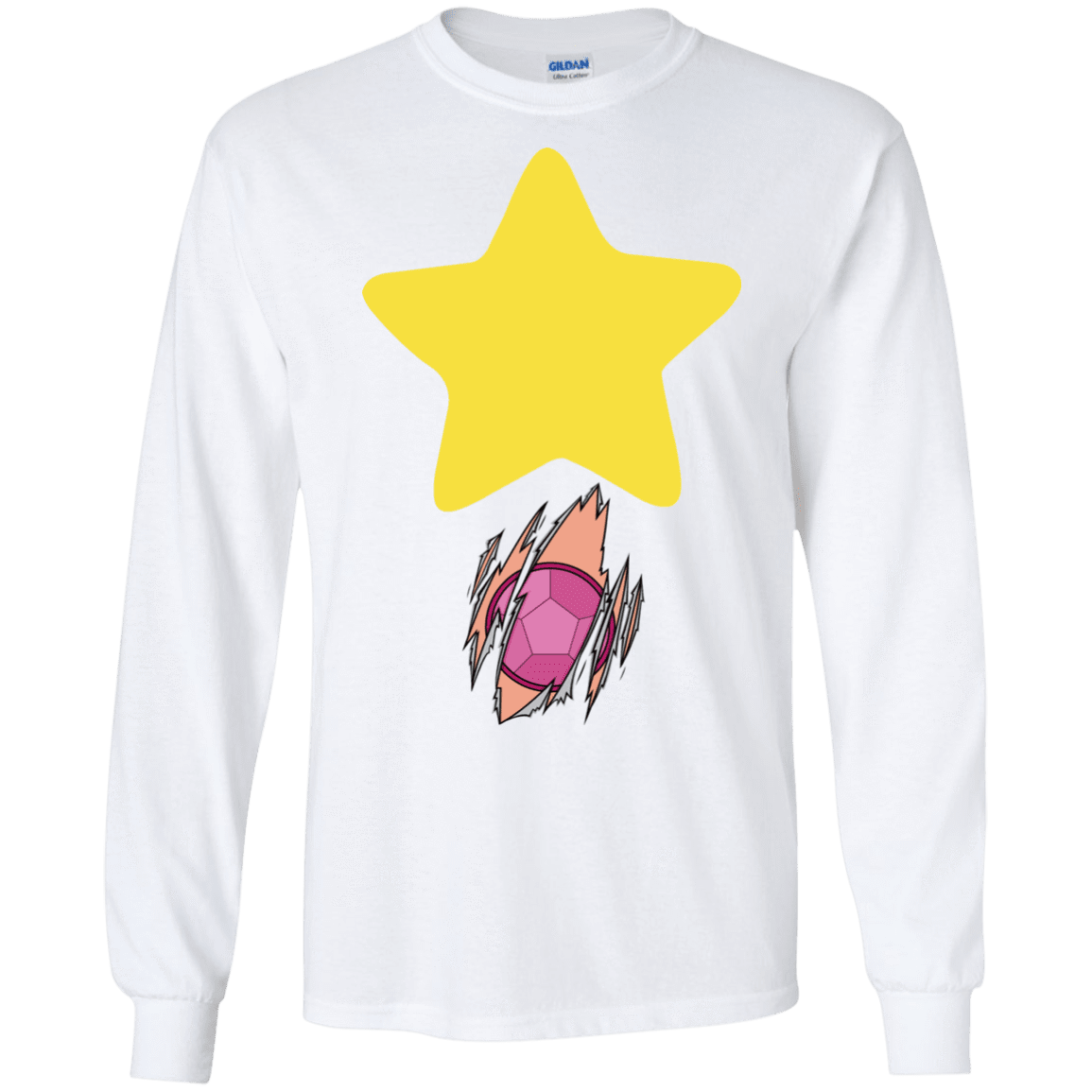 T-Shirts White / S Be like Steven Men's Long Sleeve T-Shirt