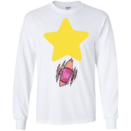 T-Shirts White / S Be like Steven Men's Long Sleeve T-Shirt