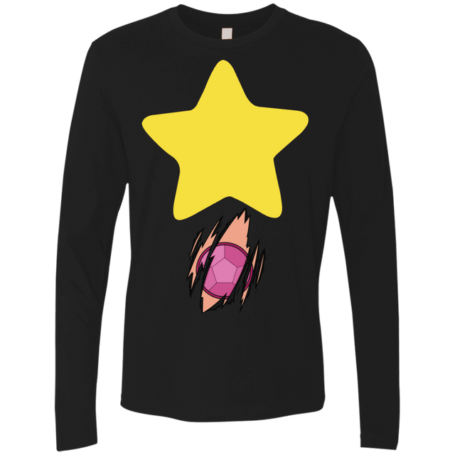 T-Shirts Black / S Be like Steven Men's Premium Long Sleeve
