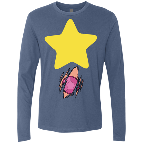 T-Shirts Indigo / S Be like Steven Men's Premium Long Sleeve