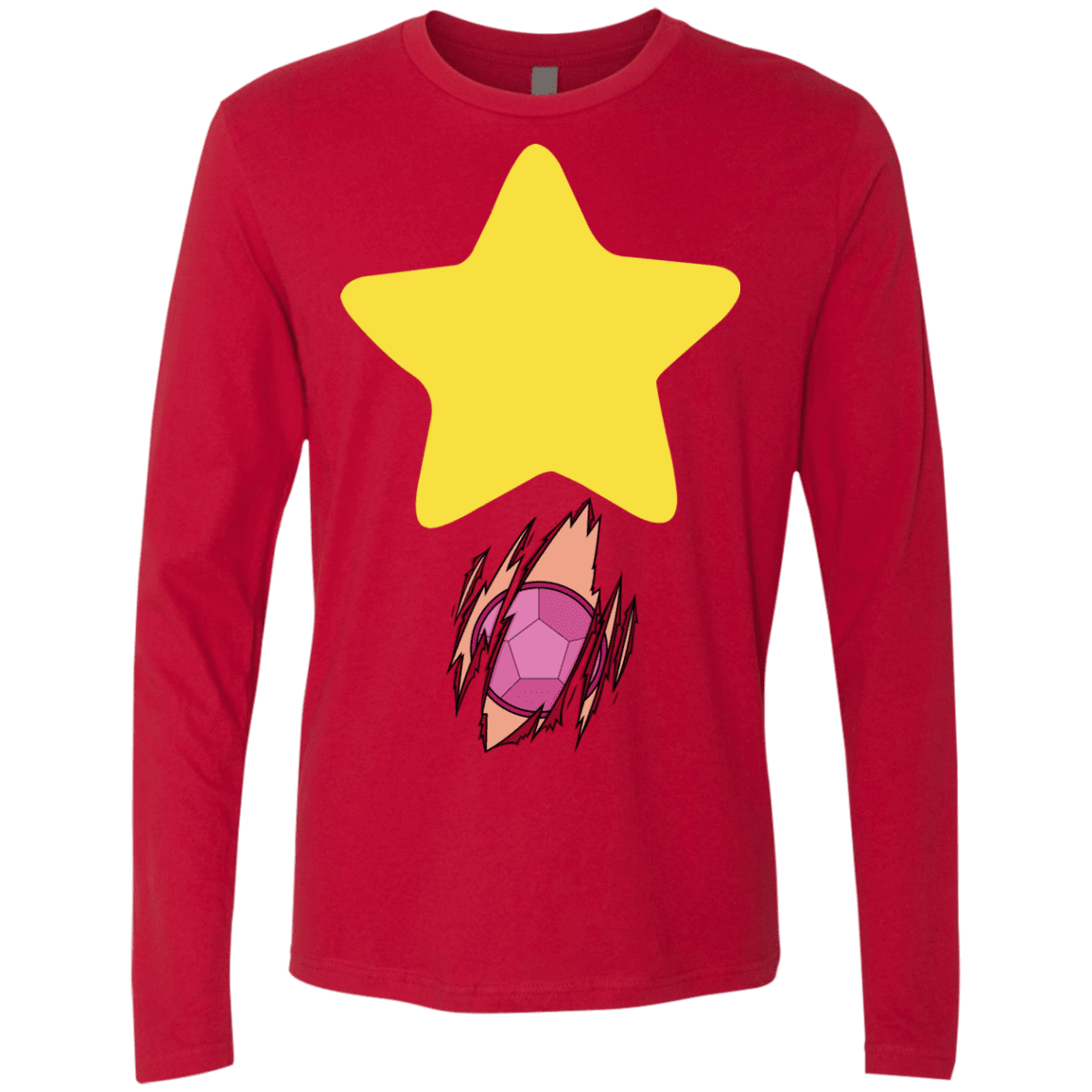 T-Shirts Red / S Be like Steven Men's Premium Long Sleeve
