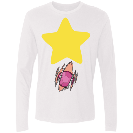 T-Shirts White / S Be like Steven Men's Premium Long Sleeve