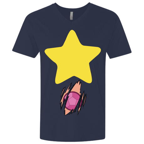 T-Shirts Midnight Navy / X-Small Be like Steven Men's Premium V-Neck