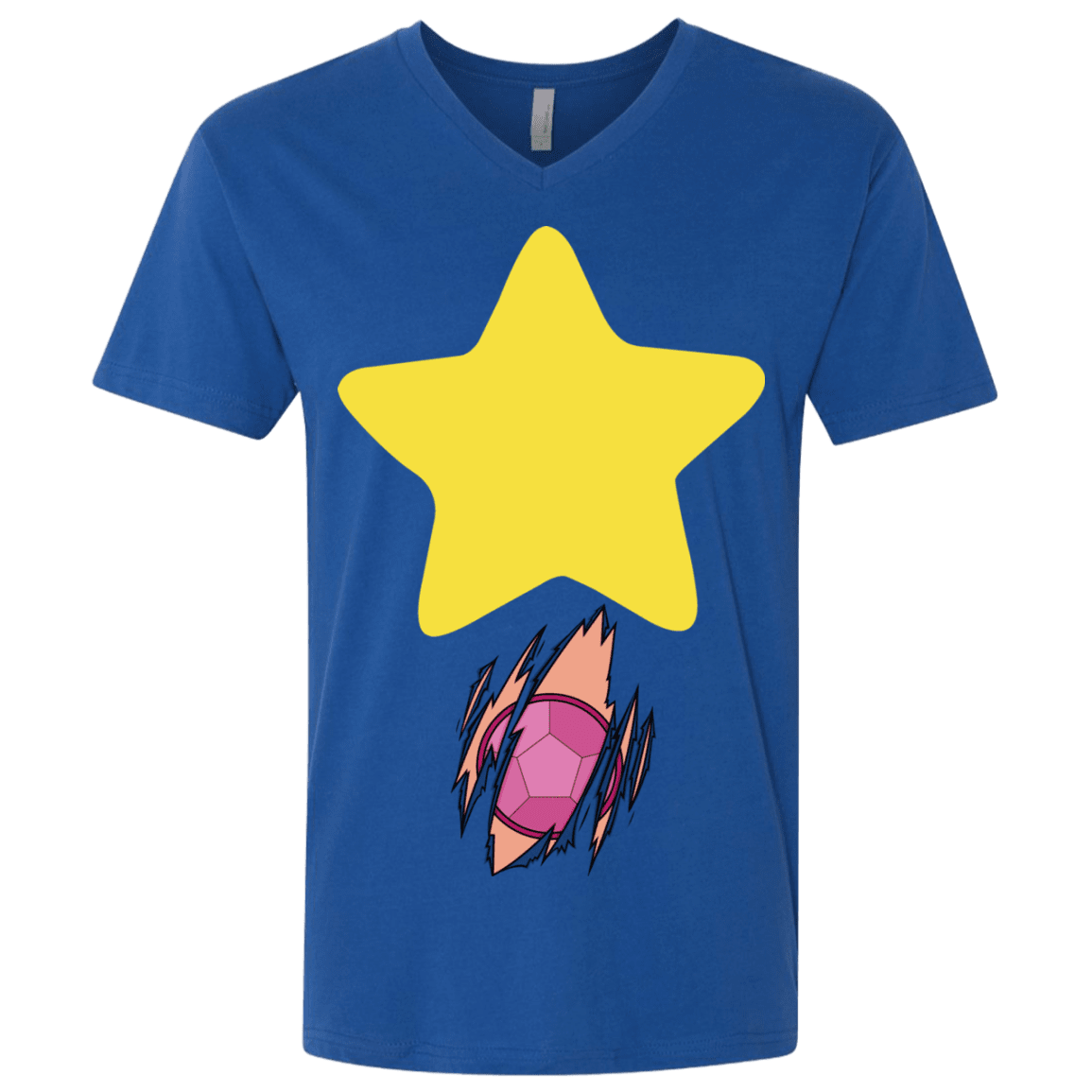 T-Shirts Royal / X-Small Be like Steven Men's Premium V-Neck