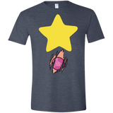 T-Shirts Heather Navy / S Be like Steven Men's Semi-Fitted Softstyle