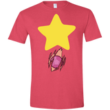 T-Shirts Heather Red / S Be like Steven Men's Semi-Fitted Softstyle