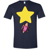 T-Shirts Navy / X-Small Be like Steven Men's Semi-Fitted Softstyle