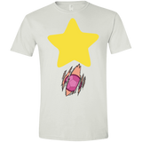 T-Shirts White / X-Small Be like Steven Men's Semi-Fitted Softstyle