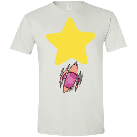 T-Shirts White / X-Small Be like Steven Men's Semi-Fitted Softstyle