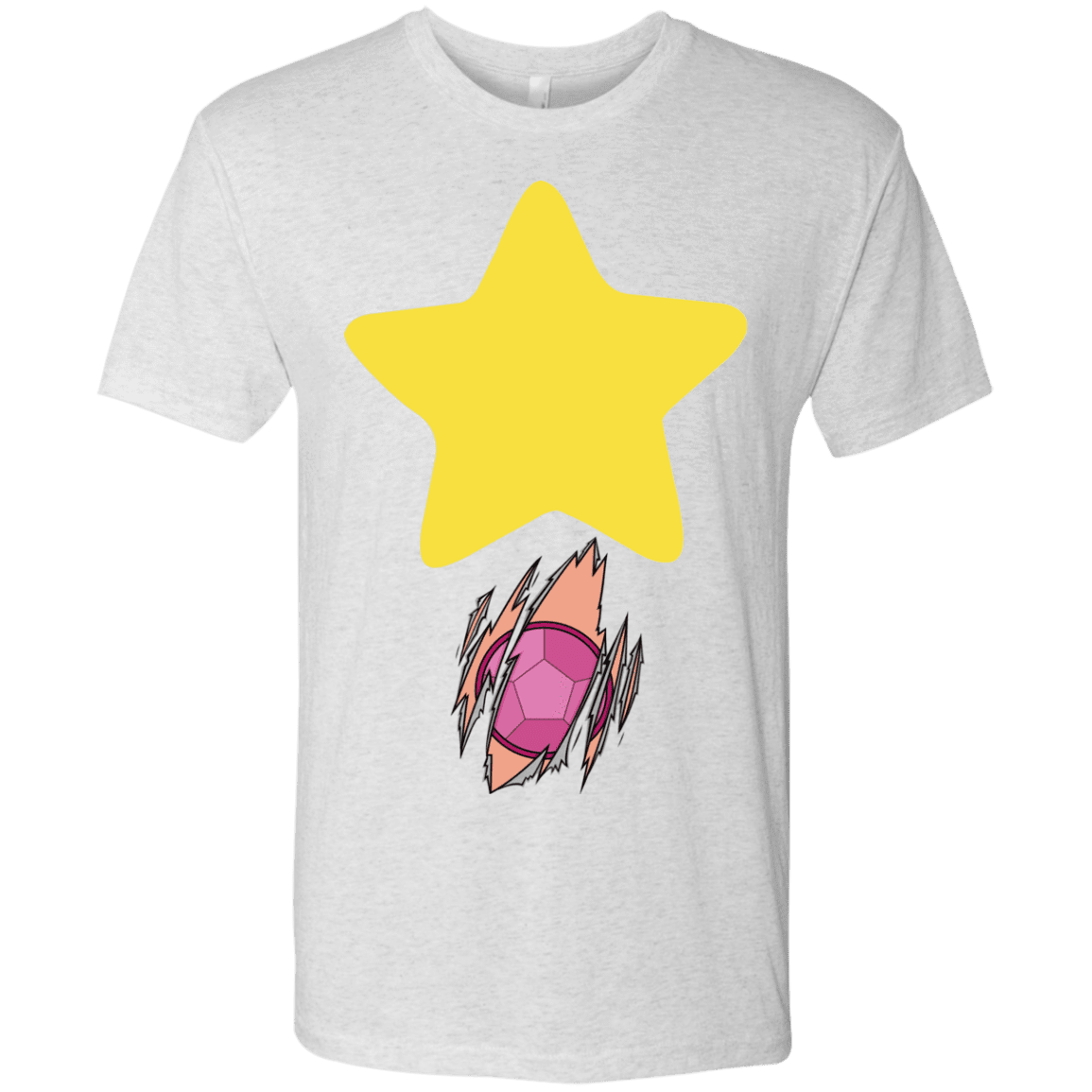 T-Shirts Heather White / S Be like Steven Men's Triblend T-Shirt