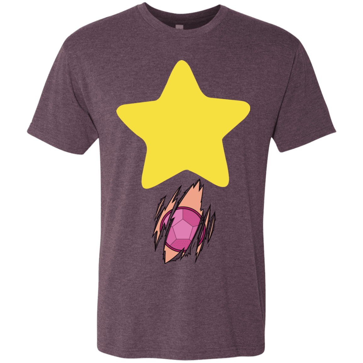 T-Shirts Vintage Purple / S Be like Steven Men's Triblend T-Shirt
