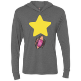 T-Shirts Premium Heather / X-Small Be like Steven Triblend Long Sleeve Hoodie Tee