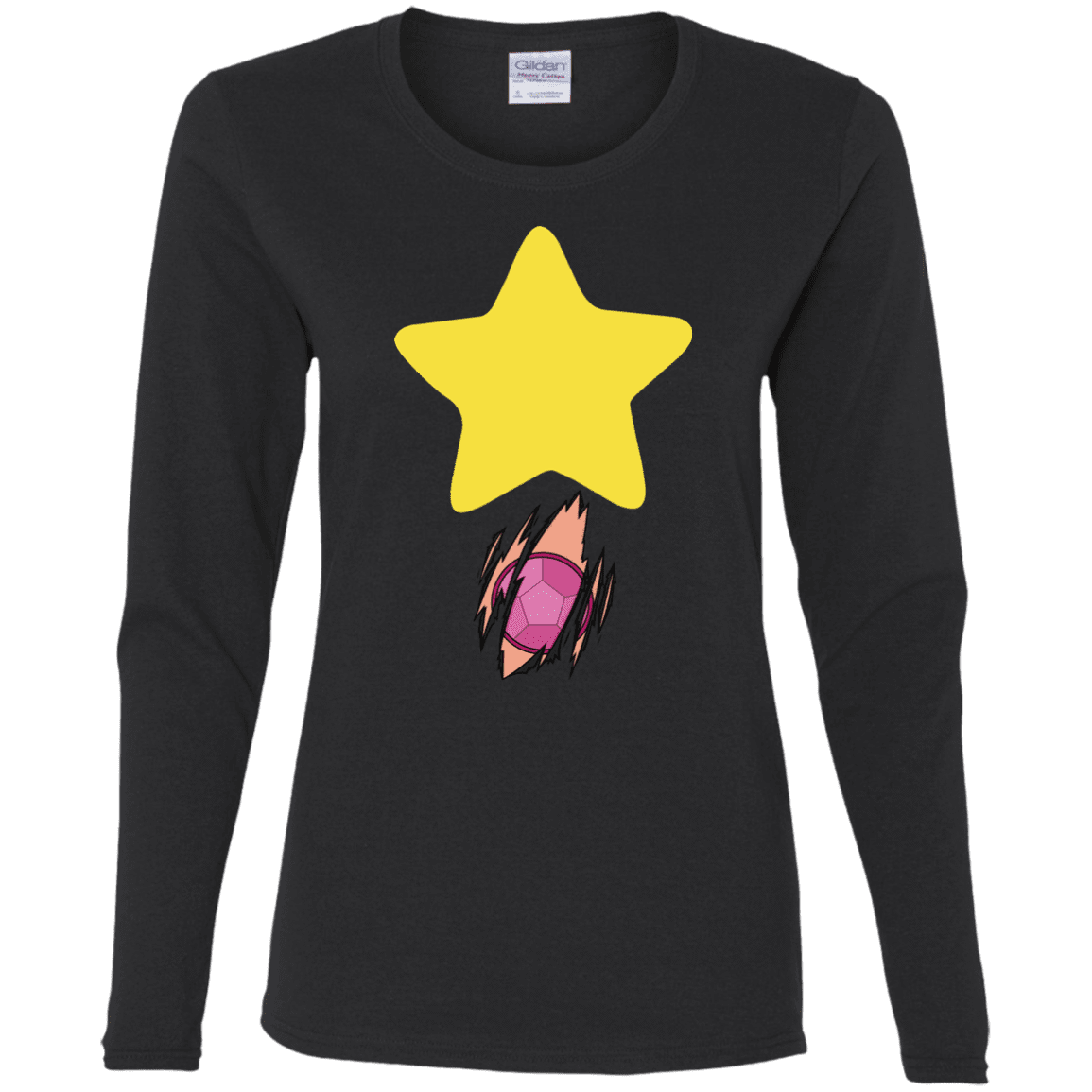 T-Shirts Black / S Be like Steven Women's Long Sleeve T-Shirt