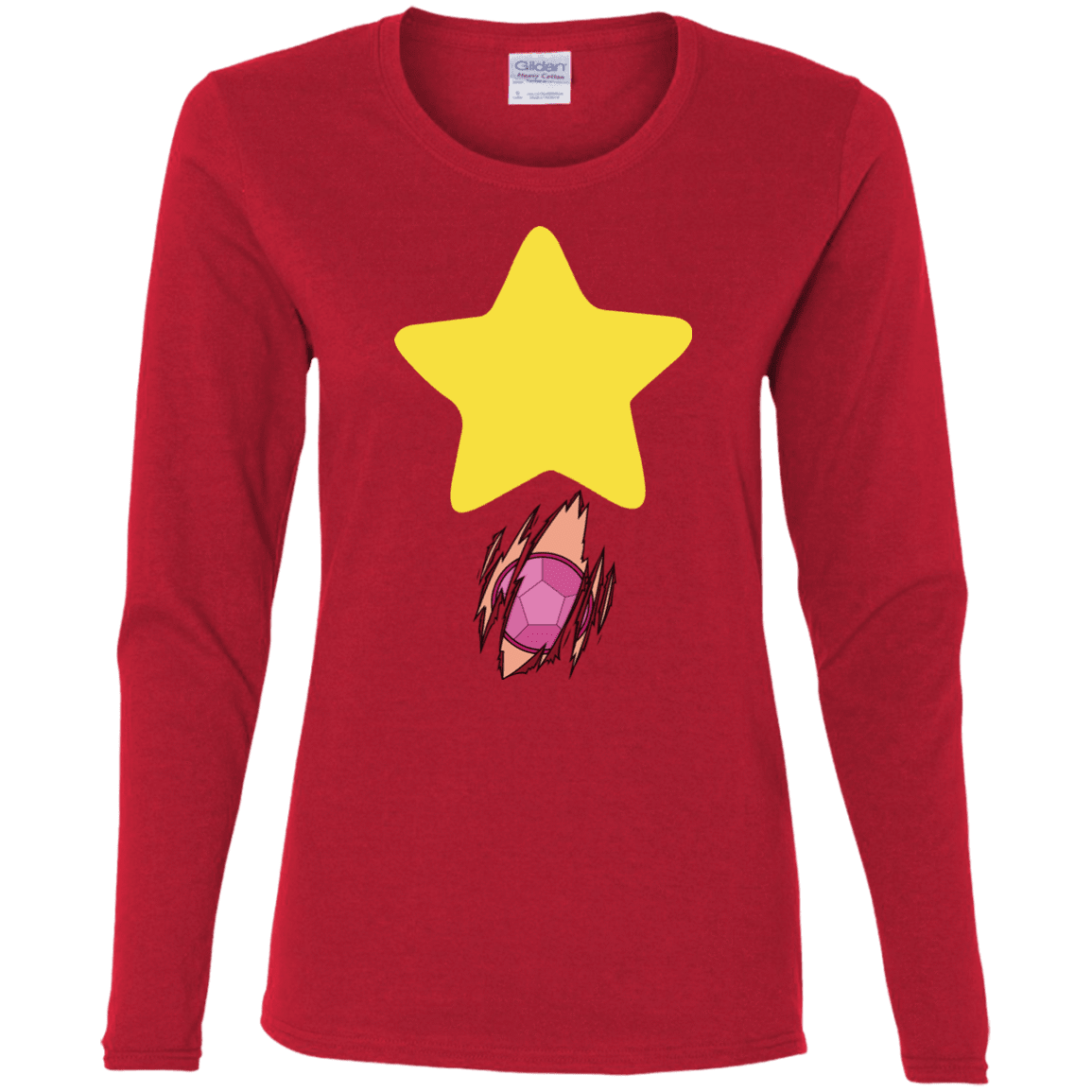 T-Shirts Red / S Be like Steven Women's Long Sleeve T-Shirt