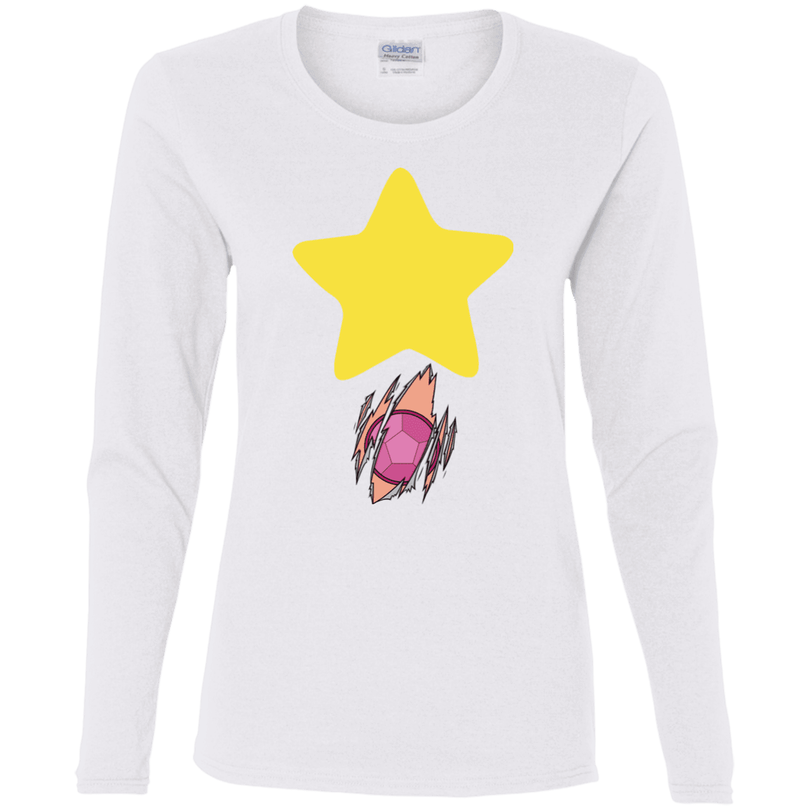 T-Shirts White / S Be like Steven Women's Long Sleeve T-Shirt