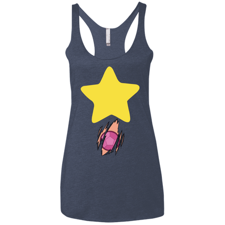 T-Shirts Vintage Navy / X-Small Be like Steven Women's Triblend Racerback Tank