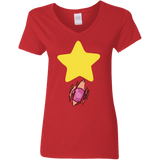 T-Shirts Red / S Be like Steven Women's V-Neck T-Shirt