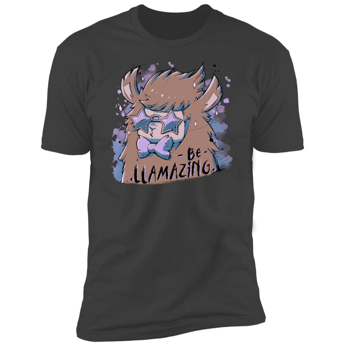 T-Shirts Heavy Metal / S Be Llamazing Men's Premium T-Shirt