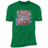 T-Shirts Kelly Green / S Be Llamazing Men's Premium T-Shirt