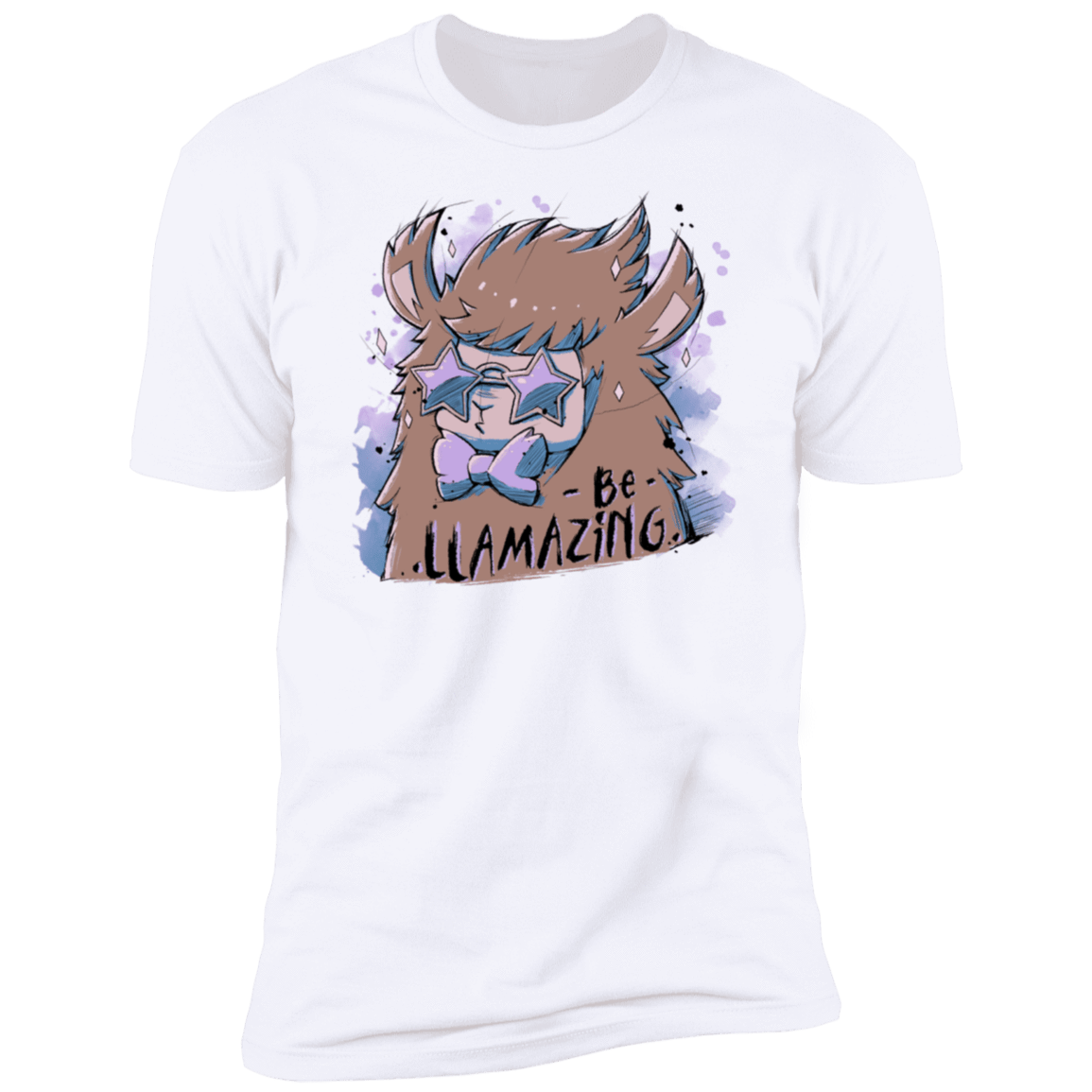 T-Shirts White / S Be Llamazing Men's Premium T-Shirt