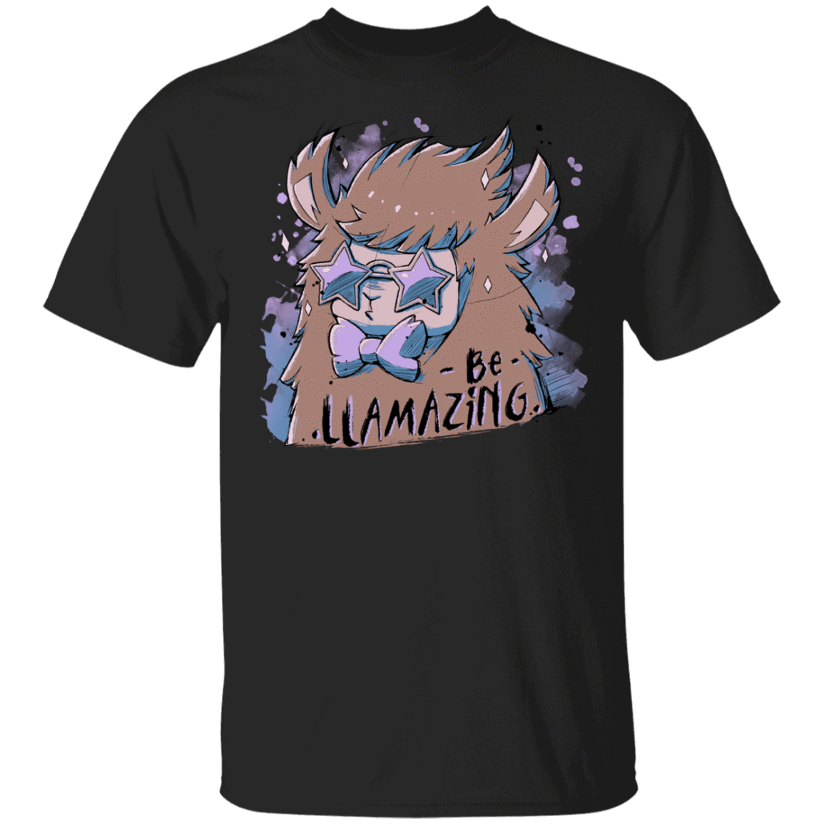 T-Shirts Black / YXS Be Llamazing Youth T-Shirt