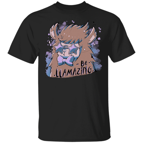 T-Shirts Black / YXS Be Llamazing Youth T-Shirt
