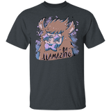 T-Shirts Dark Heather / YXS Be Llamazing Youth T-Shirt