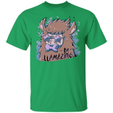 T-Shirts Irish Green / YXS Be Llamazing Youth T-Shirt
