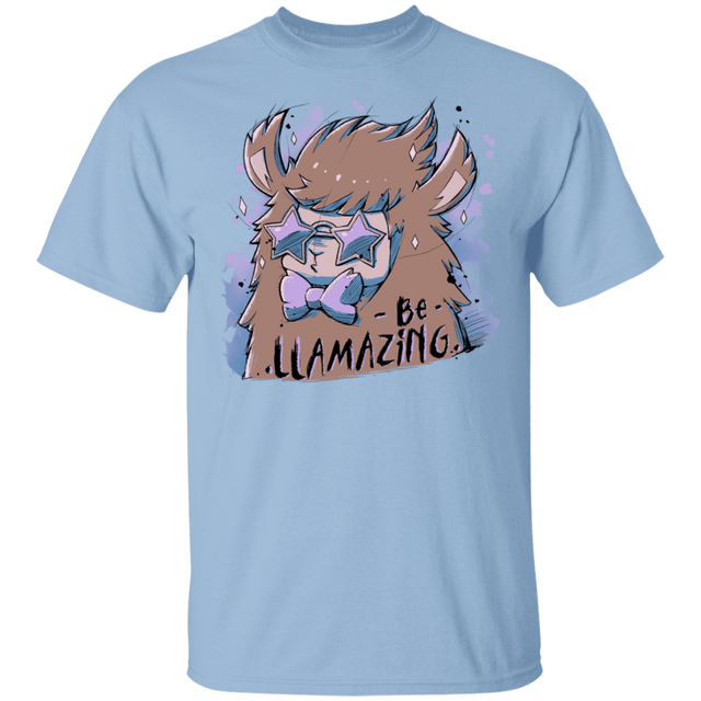 T-Shirts Light Blue / YXS Be Llamazing Youth T-Shirt