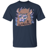 T-Shirts Navy / YXS Be Llamazing Youth T-Shirt